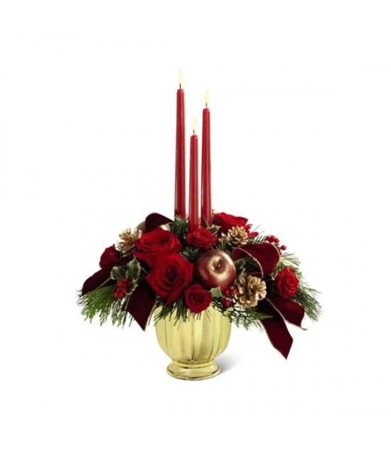 The FTD Holiday Traditions Centerpiece The FTD Holiday Traditions Centerpiece